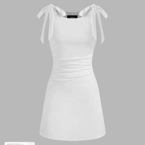 Cider White Mini Dress